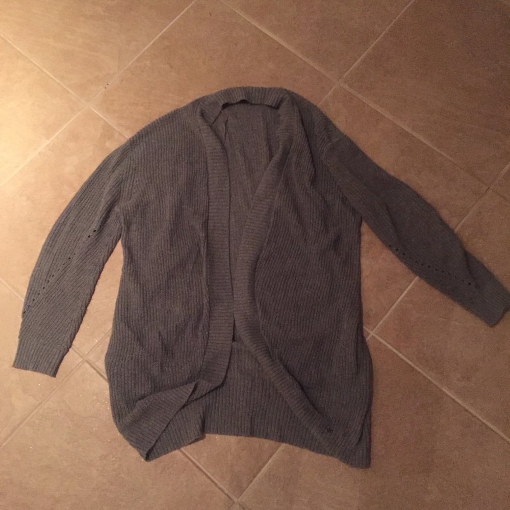 Grey AE Cardigan
